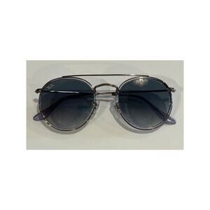 Ray-Ban Round Double Bridge - Polished Copper - Gradient Grey Lens - Brand New